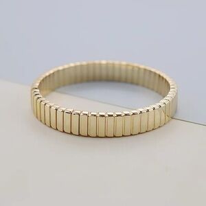 Roxanne Assoulin -  Bit X Bit Gold Stretch Bracelet